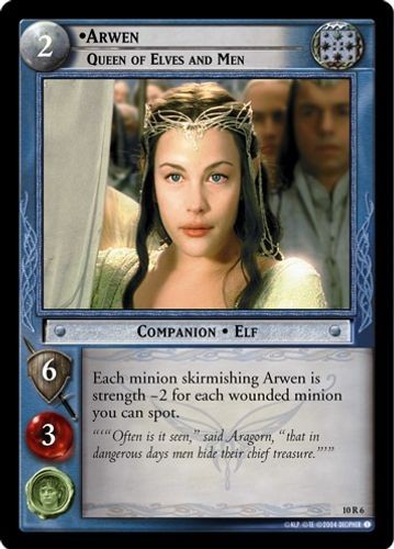 Arwen queen elves and - of,