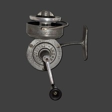 Mulinello da Pesca Vintage Luxor A France Da Riparare Metallo