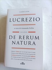 Lucrezio De Rerum Natura NUOVO