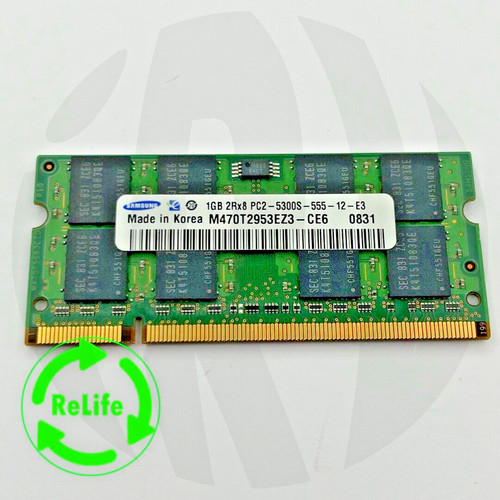 Memoria ram ddr2 samsung 1gb - ram,
