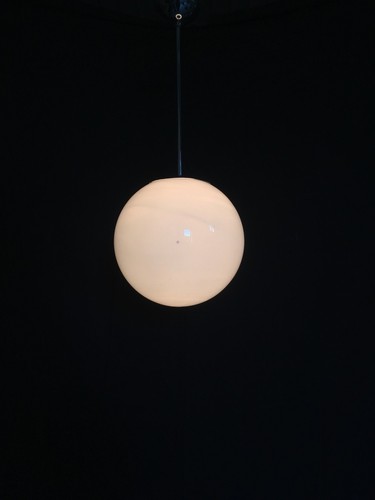Lampadario palla anni 1950 - a,