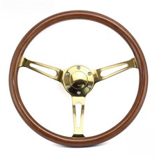 15inch wood steering wheel - wood,