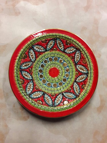 Piatto ceramica deruta - piatto, in