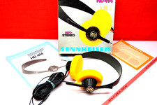 Sennheiser HD-414 Gold Cuffie Stereo da Stiro con Cuscinetti Auricolari Nuovi Ottime Condizioni.