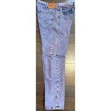 Raro Find Levi’s 512 lavaggio acido viola/viola elasticizzato slim conico W 38/L32