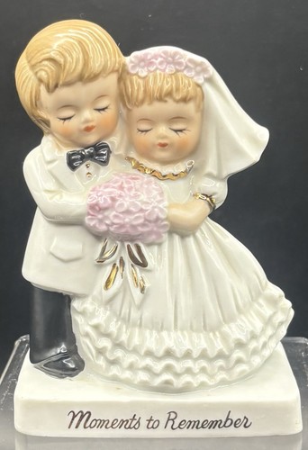 Statuina cake topper sposi