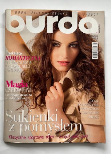 Magazyn burda 2007 - magazyn, moda