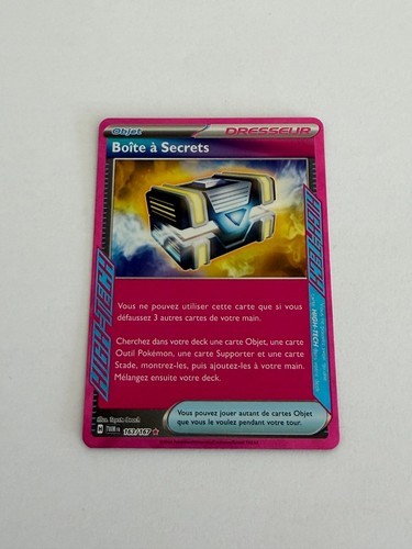 Carte pokemon boite secrets - carte, à