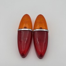 FIAT 1100 103 H / D COPPIA DI PLASTICHE FANALI POSTERIORI NUOVE GIUNTINI