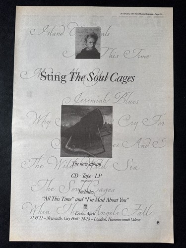 Sting the soul - sting,