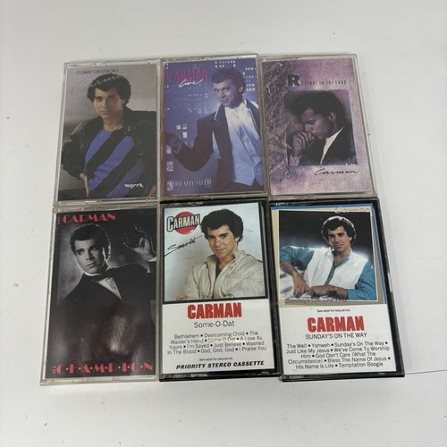 Lot vintage carman cassette - 6,