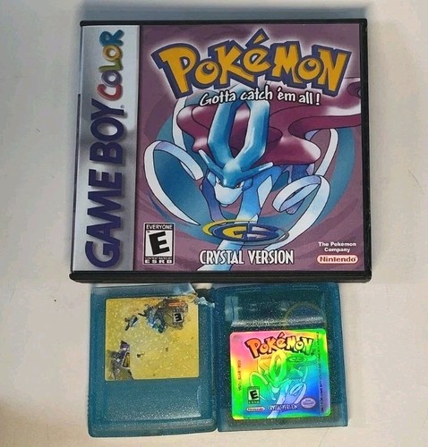 Autentico pokemon crystal gbc - autentico,