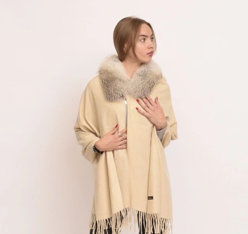 Stola donna lana con - donna,