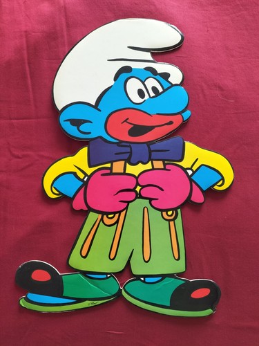 Poster sagoma puffo pagliaccio - sagoma,