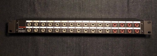 Teac tascam patchbay patch bay - patch,