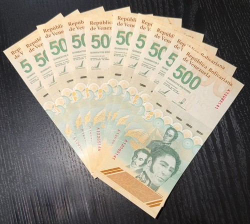 Moneta venezuela 500 - 25,