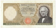 100000 lire 1967 - 03/07/1967, r2