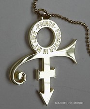 PRINCE Gold Symbol Chain -