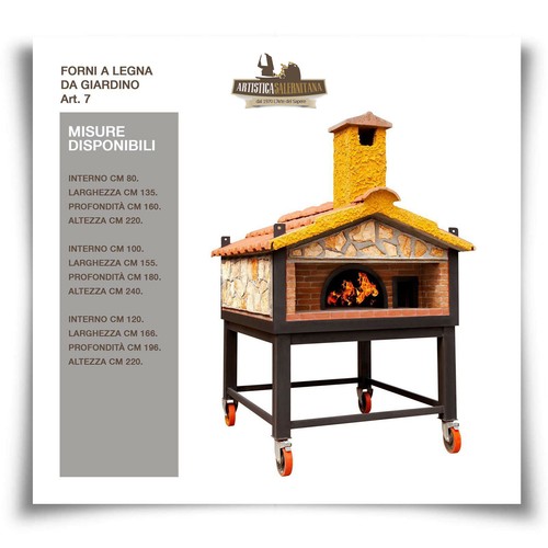 Forno legna napoletano pizza - a,