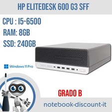 HP EliteDesk 600 G3 SFF Cpu