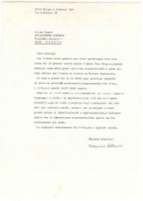 1991 MILANO Lettera Massimo ALBERINI - Questionario su Savonarola *Autografo