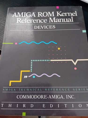 Amiga rom kernel - amiga, reference