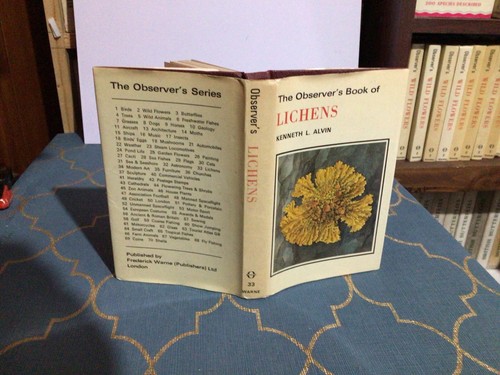 Observers book lichens - lichens, 1977