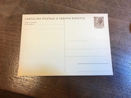 Repubblica cartolina intero - repubblica,