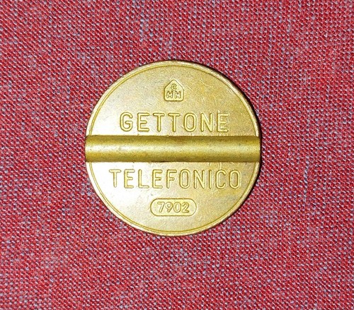 Gettone telefonico raro 7902 - telefonico,