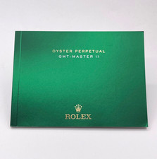 Rolex Gmt-Master II libretto corredo orologio watch booklet 4.2016 cinese