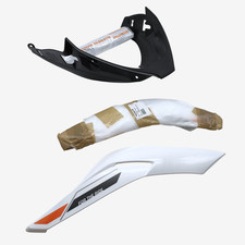 Puntale, Pure White, Originale A9708605-NK, Triumph STREET TRIPLE R