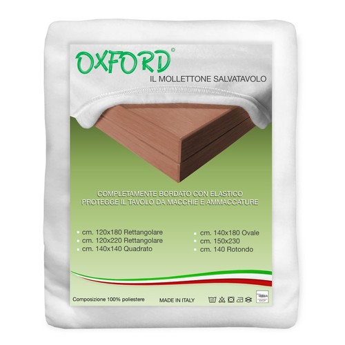 Mollettone salvatavolo oxford - salvatavolo,