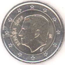 Spagna 2 euro moneta corso