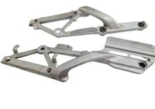 COPPIA SUPPORTO PEDANE DESTRO E SINISTRO ORIGINALE YAMAHA XTZ 660 TENERE 91 - 98