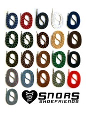 SNORS LACCI di SICUREZZA tondi 21 colori 75-200cm 5mm scarpe da trekking lavoro 
