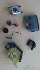 CARBURATORE E COMPONENTI COMPLETO FUNZIONANTE USATO PER MOTOSEGA HUSQUARNA 136