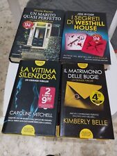 set 4 libri  best sellers vari