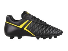 LENG FINALE FG Scarpe Calcio in pelle di canguro K580P Nero Made in Italy
