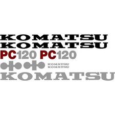 Decal Set for Komatsu PC 120