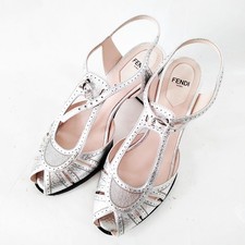 Sandali Fendi donna argento