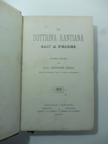Giovanni cesca dottrina - giovanni, la