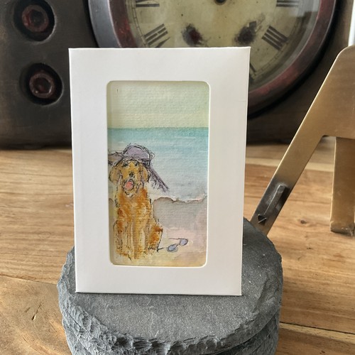 Acquerello aceo quadro mare - aceo,