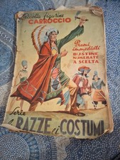 Album Carroccio Serie le razze e i costumi, 1951, manca una figurina
