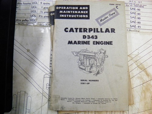 Cat caterpillar d343 motore - caterpillar,