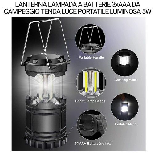 Lanterna lampada batterie - lanterna, a