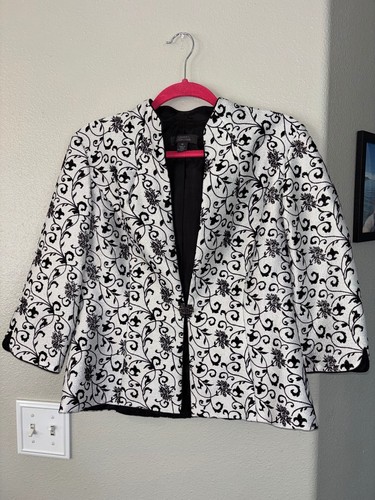 Blazer damascato vintage