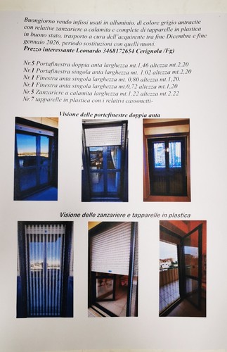 Infissi usati - infissi,