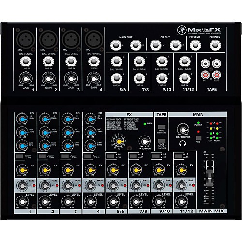 Mackie mix12fx mixer compatto - mackie,