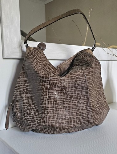 Borsa hobo pelle stampa - borsa,