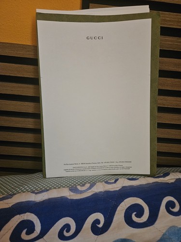 Gucci buste carta verde - gucci,